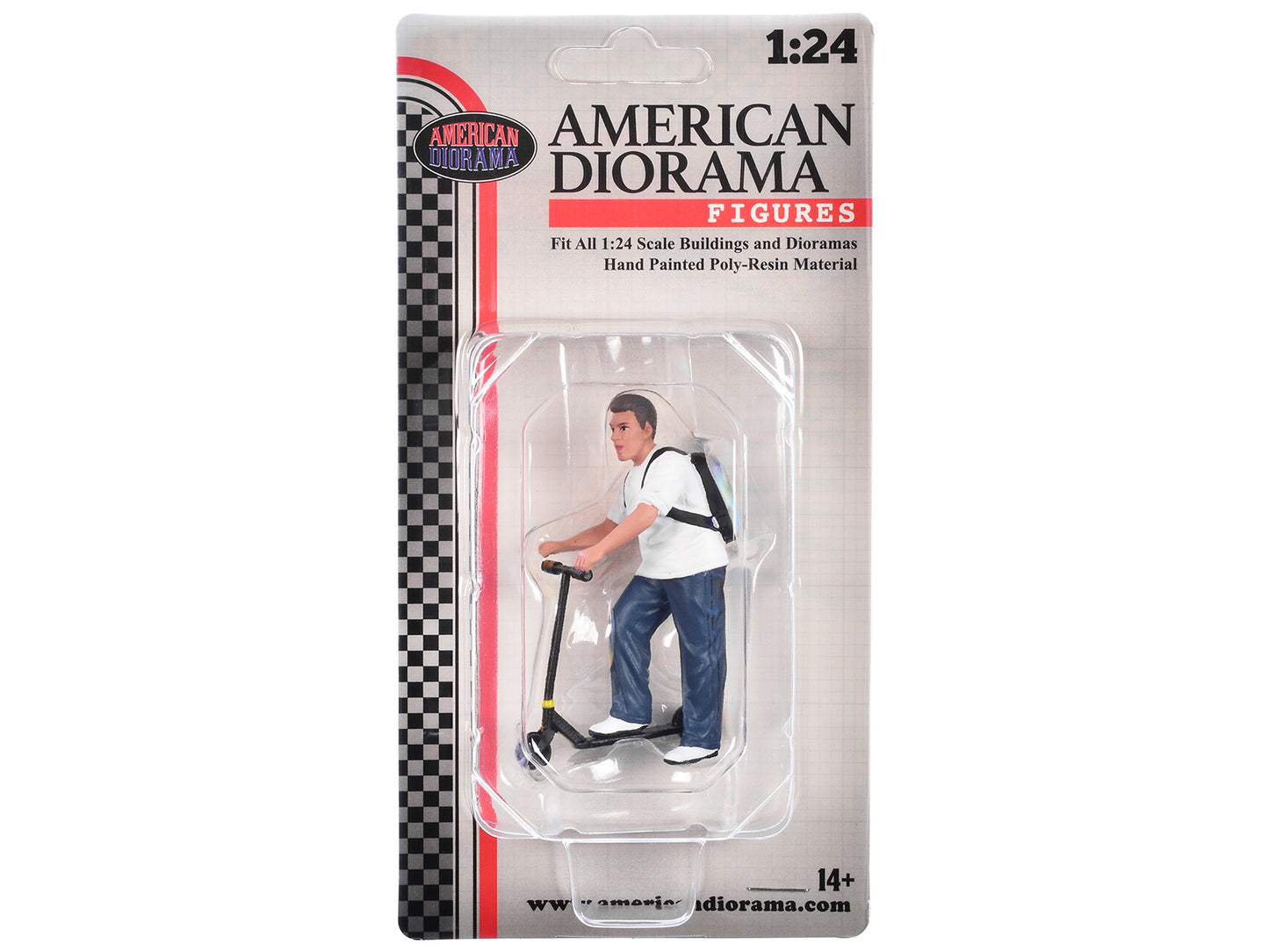 "Figure24 Series 2" Figure 1 for 1/24 Scale Models by American Diorama <h2>"Figure24 Diorama</h2> <p>High-quality diecast model car perfect collectors and enthusiasts. Features detailed interior exter