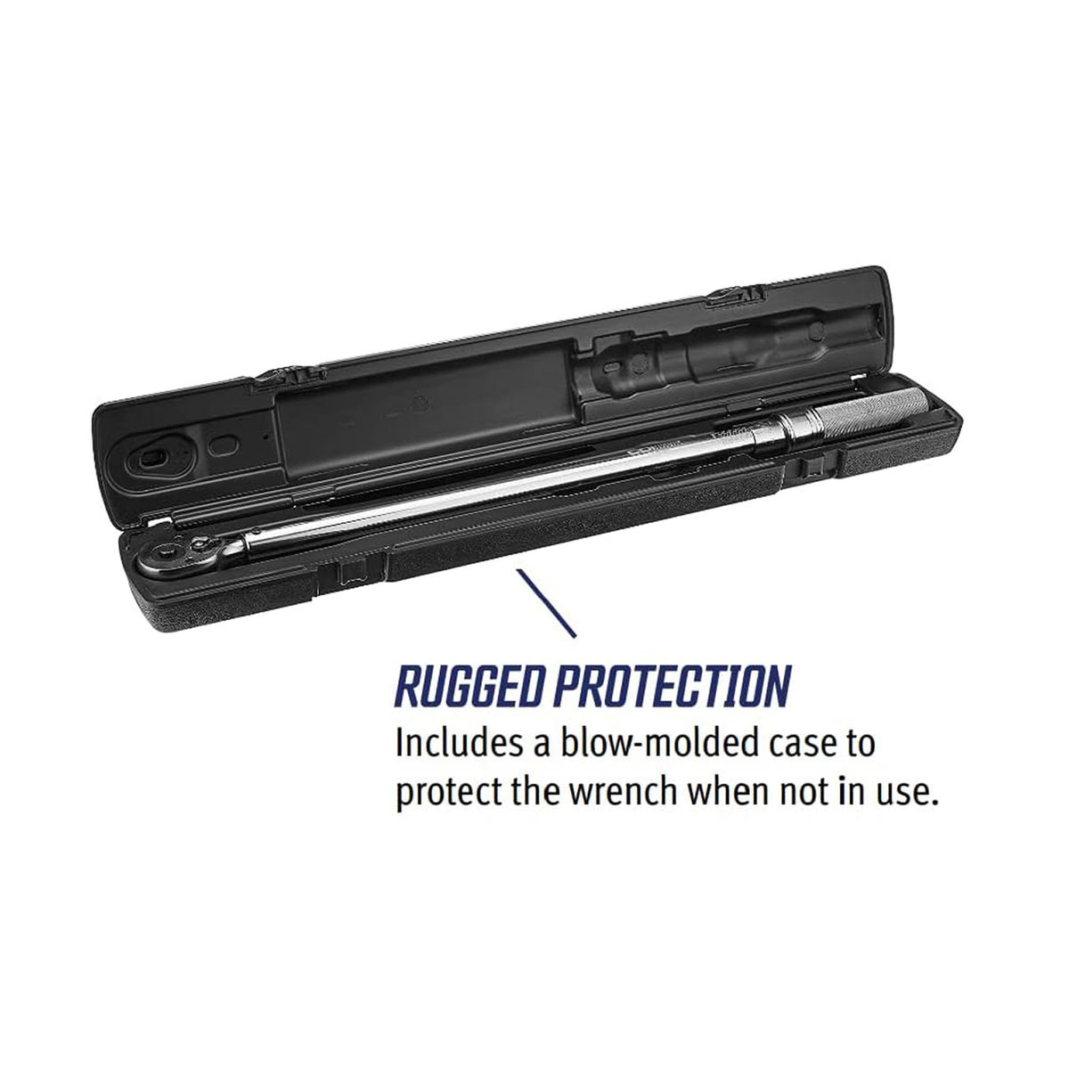 CDI 1/2″ Drive 250 Inch-Pound Dual Scale Micro-Adjustable Torque Wrench with Non-slip grip