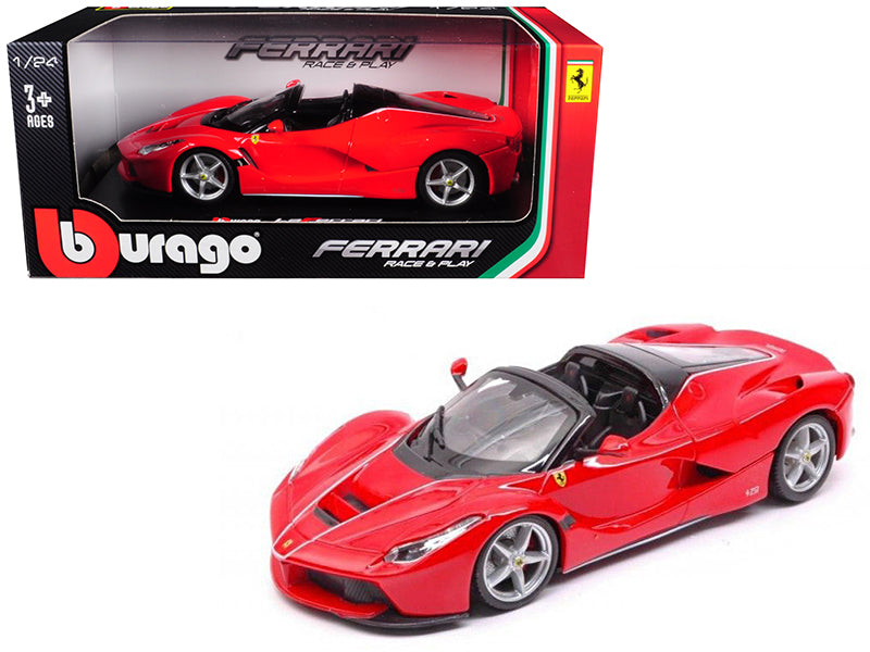 Ferrari LaFerrari F70 Aperta Red 1/24 Diecast Model Car - Bburago