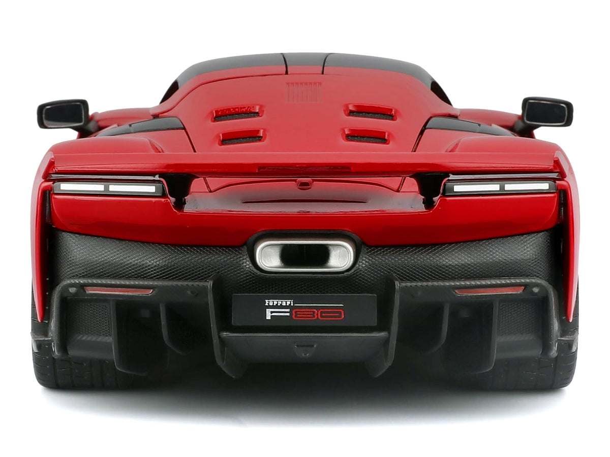 Ferrari F80 Red with Black Top 1/24 Diecast Model Car - Bburago