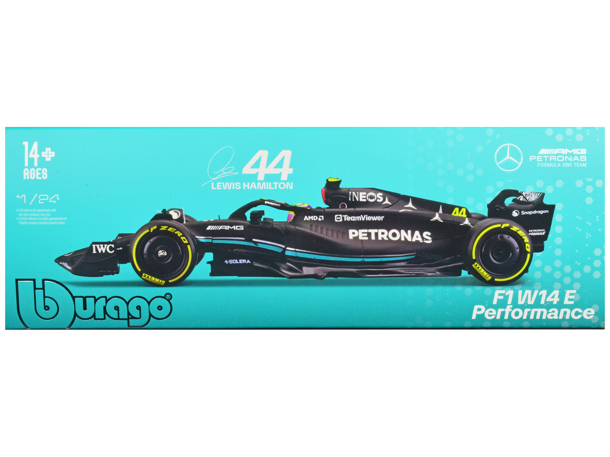 Mercedes-AMG F1 W14 E Performance #44 Lewis 1/24 Diecast Model Car - Bburago