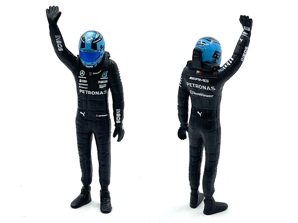Mercedes-AMG W14 E Performance #63 George 1/24 Scale Figure Set - Bburago