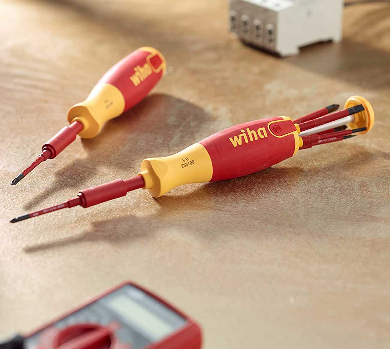 Wiha Insulated Slimline Ultra Driver with SoftFinish Handle (7 Piece Set)