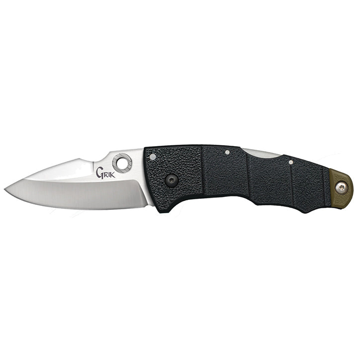 Cold Steel Grik Knife Black/OD Green 3" Blade 6-7/8" Overall