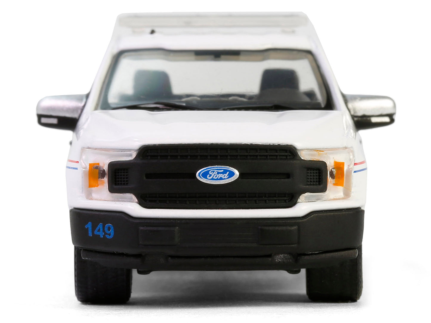 GreenLight 2020 Ford F-150 XL Pickup Truck "United States Postal Service (USPS) Police" White with Red and Blue Stripes "Hobby Exclusive" Series 1/64 Diecast Model Car by <h2>2020 Greenlight</h2> <p>H