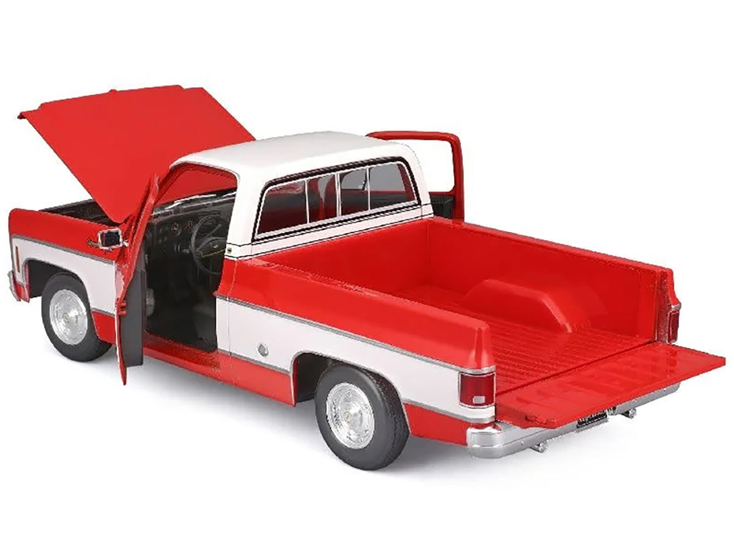 Maisto 1974 Chevrolet C10 Cheyenne Super Pickup Truck Red and White "Special Edition" Series 1/18 Diecast Model Car by <h2>1974 Maisto</h2> <p>High-quality perfect for collectors enthusiasts. Features