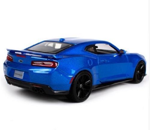2017 Chevrolet Camaro ZL1 Blue Metallic 1/24 Diecast Model Car - Maisto