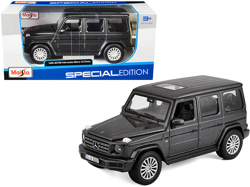 2019 Mercedes Benz G-Class Sunroof Dark Gray 1/25 Diecast Model Car - Maisto