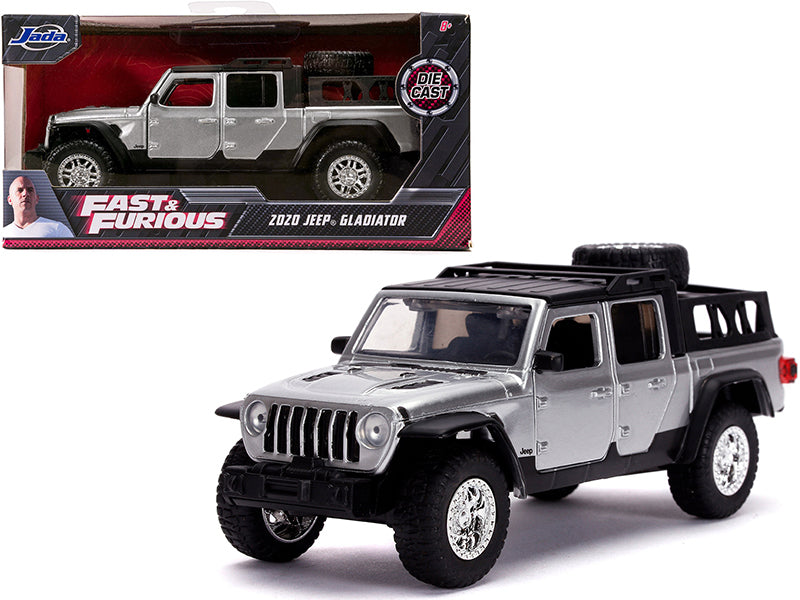 2020 Jeep Gladiator Pickup Truck Silver with Black Top "Fast & Furious" Movie 1/32 Diecast Model Car by Jada <h2>2020 Jada</h2> <p>High-quality perfect for collectors and enthusiasts. Features detaile