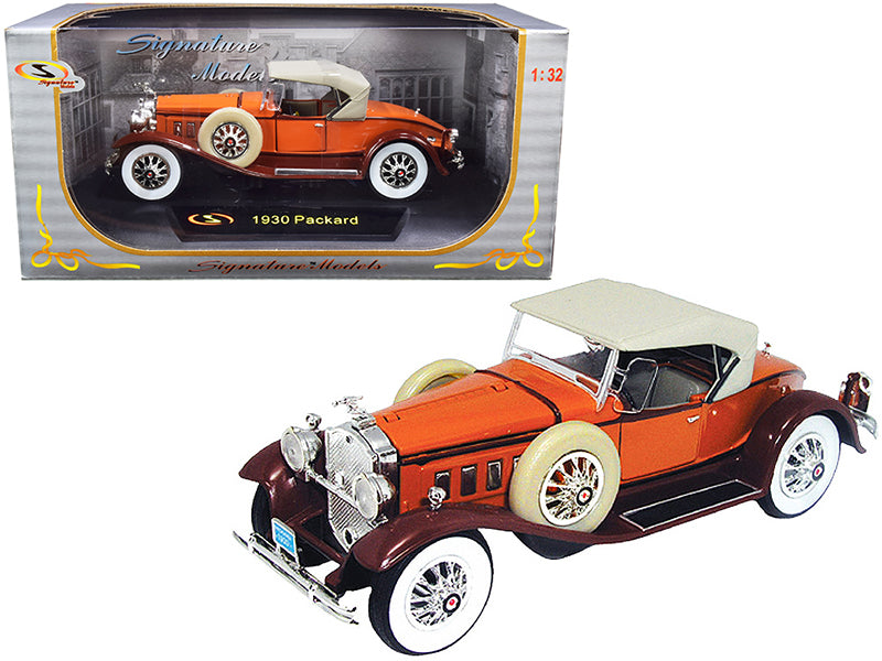 1930 Packard Boattail Speedster Brown 1/32 Diecast by Signature Models
