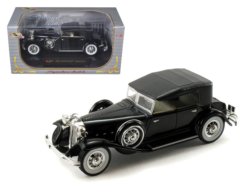 1932 Chrysler Lebaron Black 1/32 Diecast by Signature Models