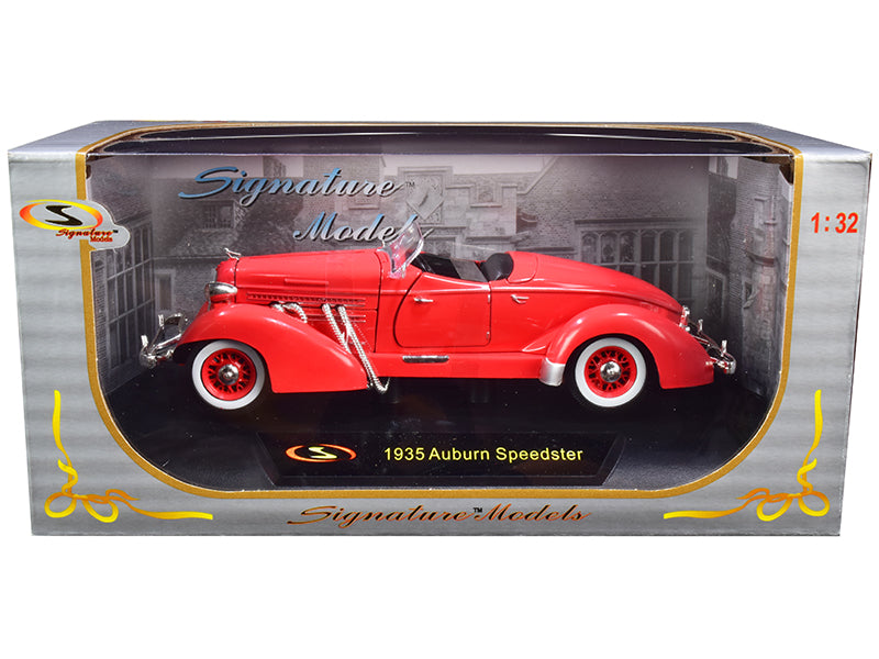 1935 Auburn Speedster Coral Red 1/32 Diecast by Signature Models