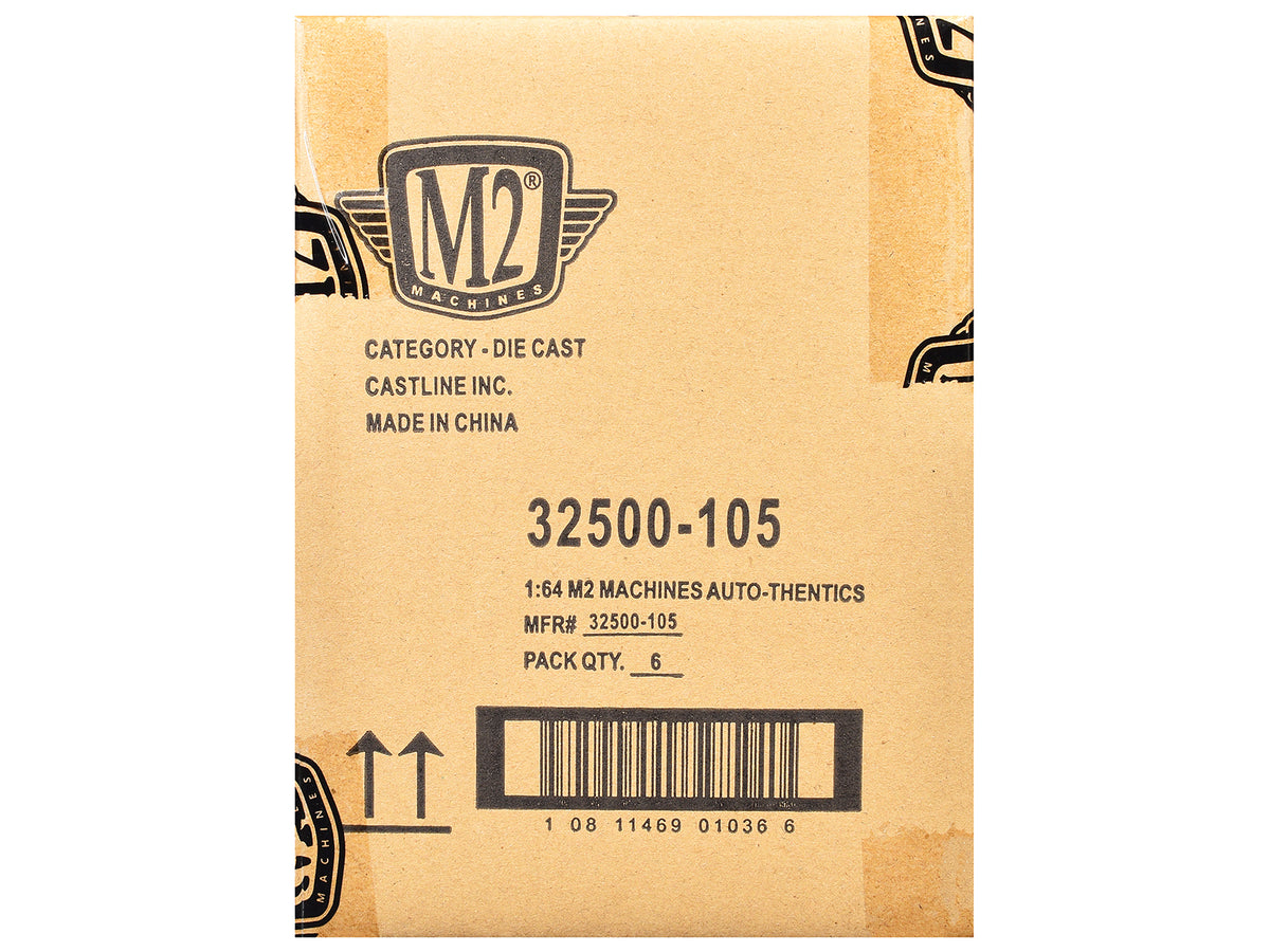 6 Release 105 IN CASES 1/64 Diecast Model Car - M2