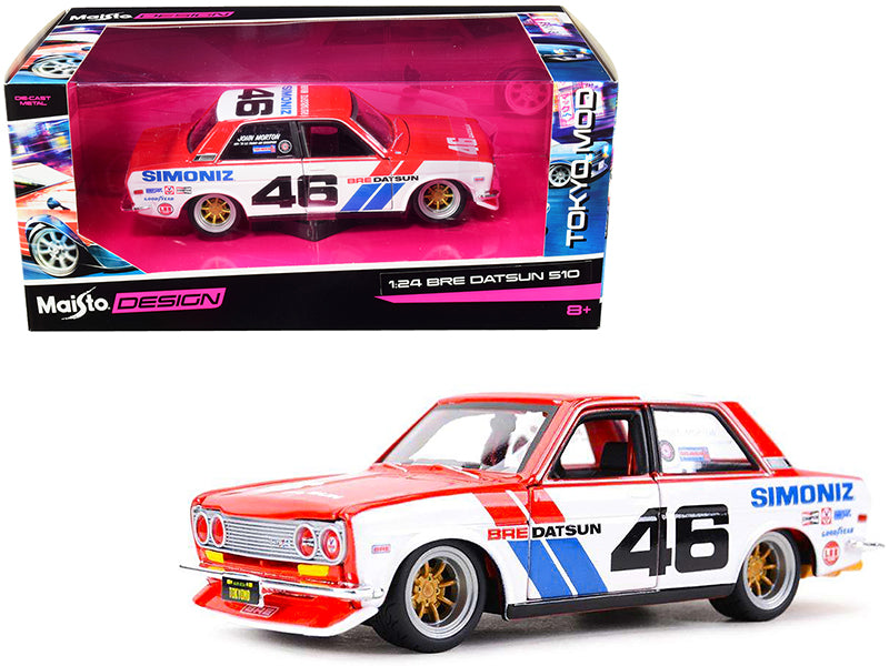 Datsun 510 #46 BRE (Brock Racing Enterprises) 1/24 Diecast Model Car - Maisto