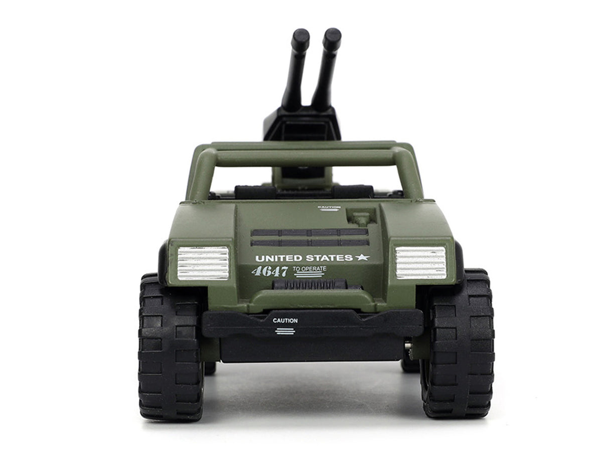 V.A.M.P. Olive Green "G.I. Joe" 1/32 Diecast Car Model - Jada