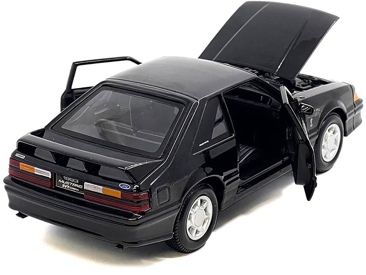 1993 Ford Mustang SVT Cobra Black 1/24 Diecast Model Car - Maisto