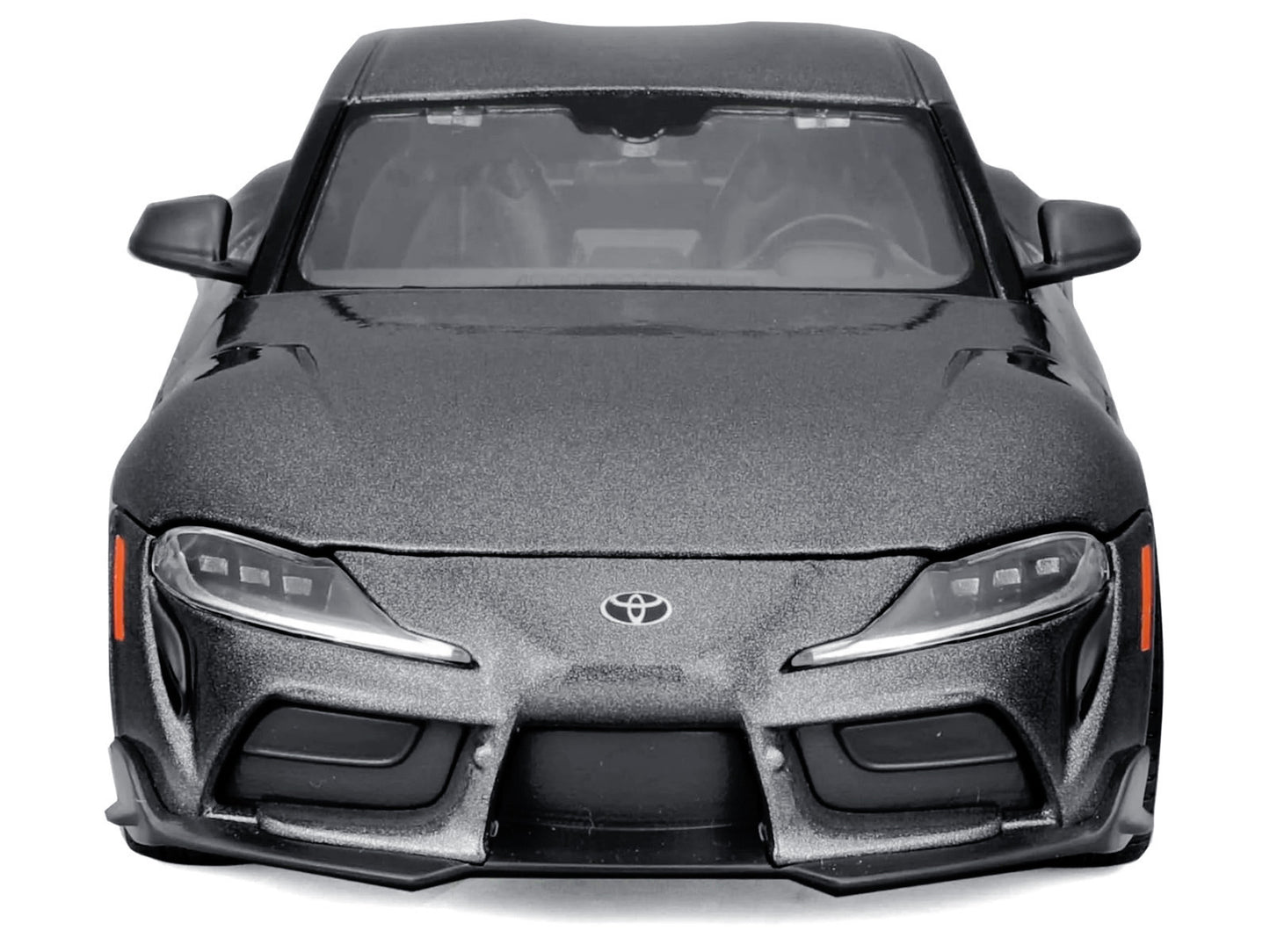 Toyota GR Supra Gray Metallic "Special Edition" Series 1/24 Diecast Model Car by Maisto