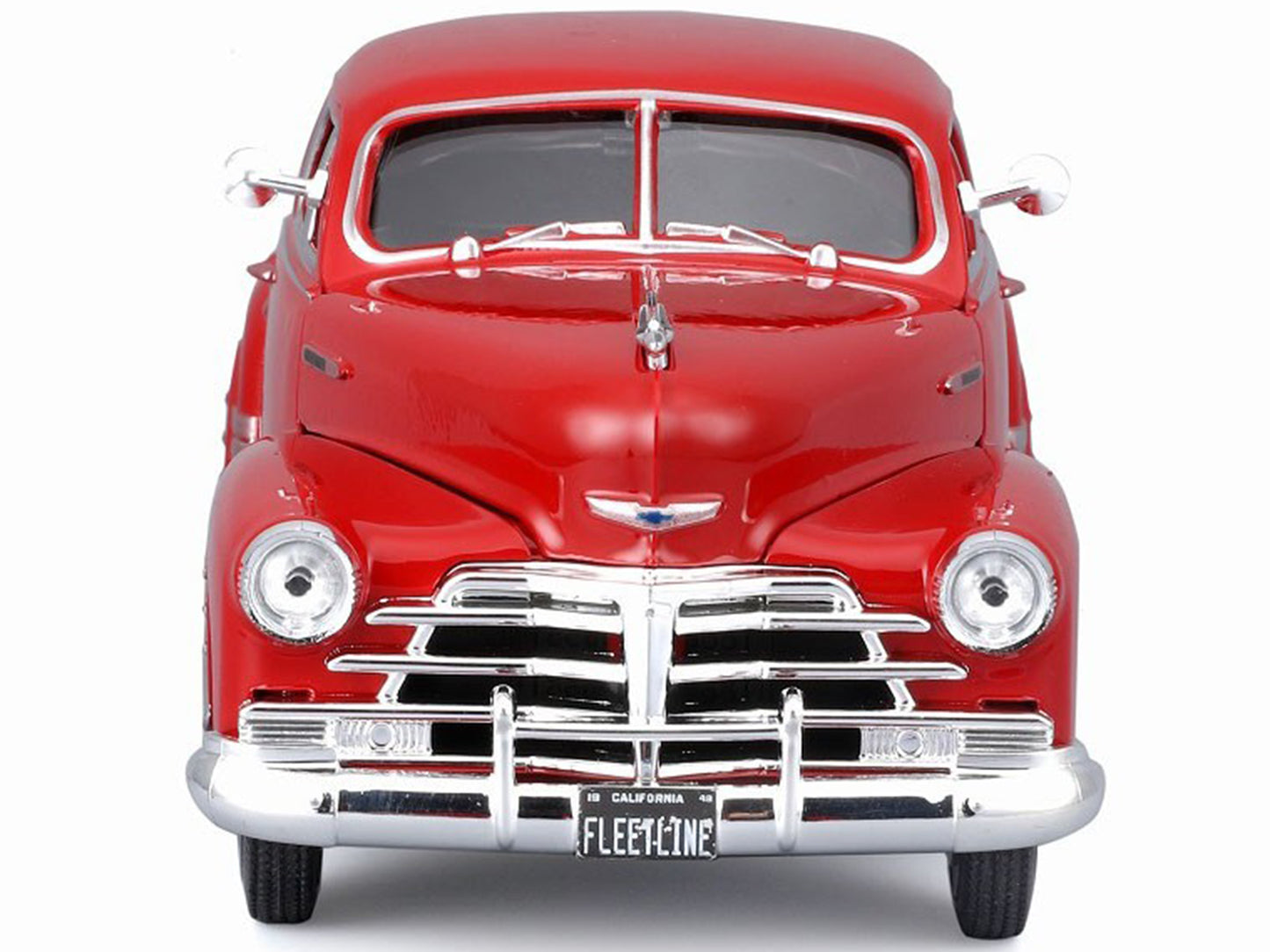 1948 Chevrolet Fleetline Aerosedan Red "Special Edition" Series 1/25 Diecast Model Car by Maisto