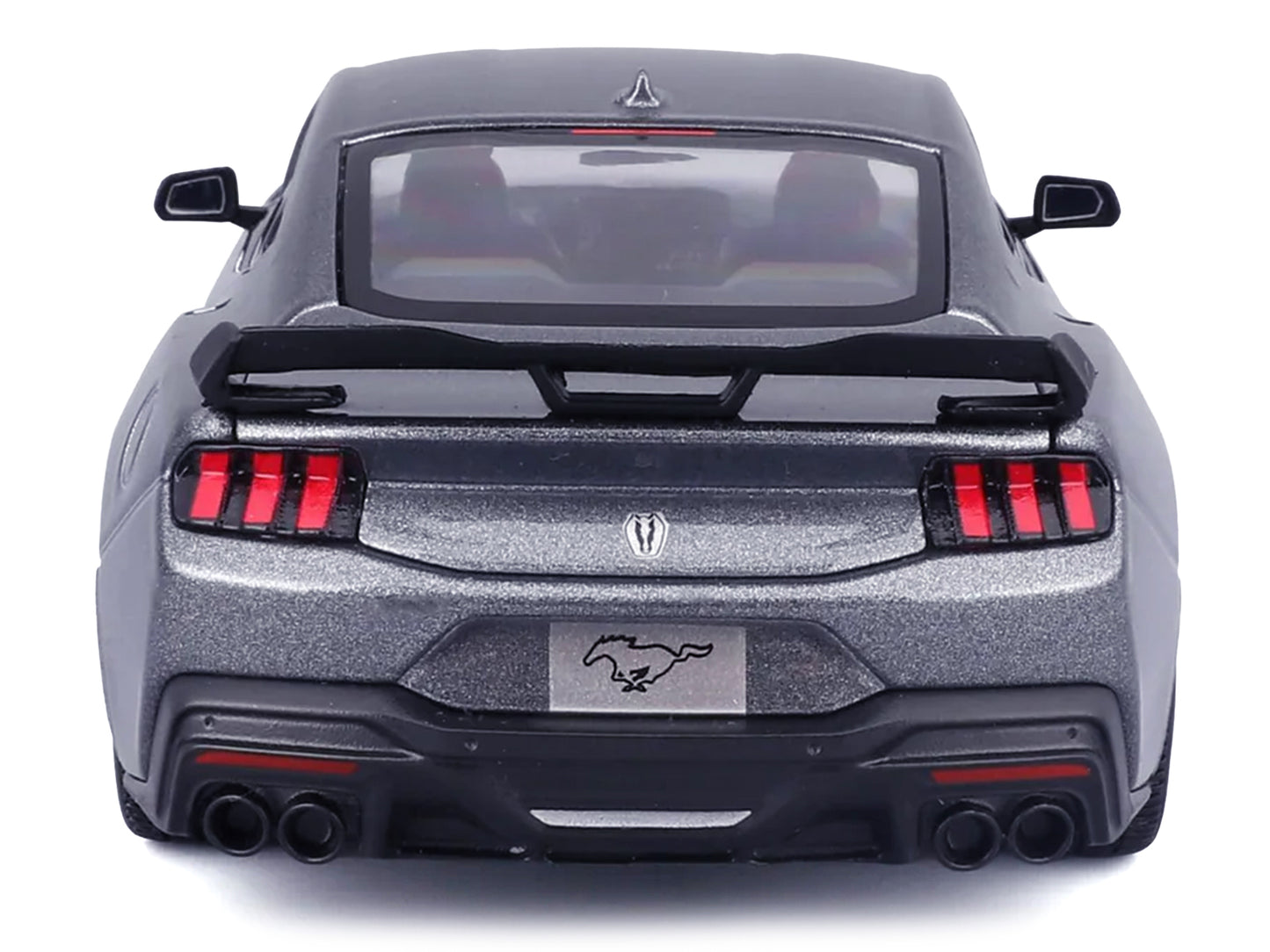 2024 Ford Mustang Dark Horse Dark Gray Metallic "Special Edition" Series 1/24 Diecast Model Car by Maisto