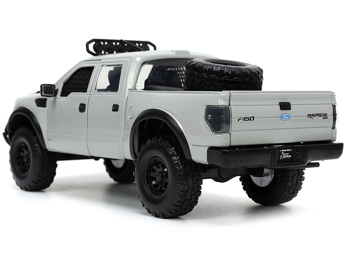 2011 Ford F-150 SVT Raptor Pickup Truck Light Gray with Extra Wheels "Just Trucks" Series 1/24 Diecast Model Car by Jada <h2>2011 Jada</h2> <p>High-quality perfect for collectors and enthusiasts. Feat