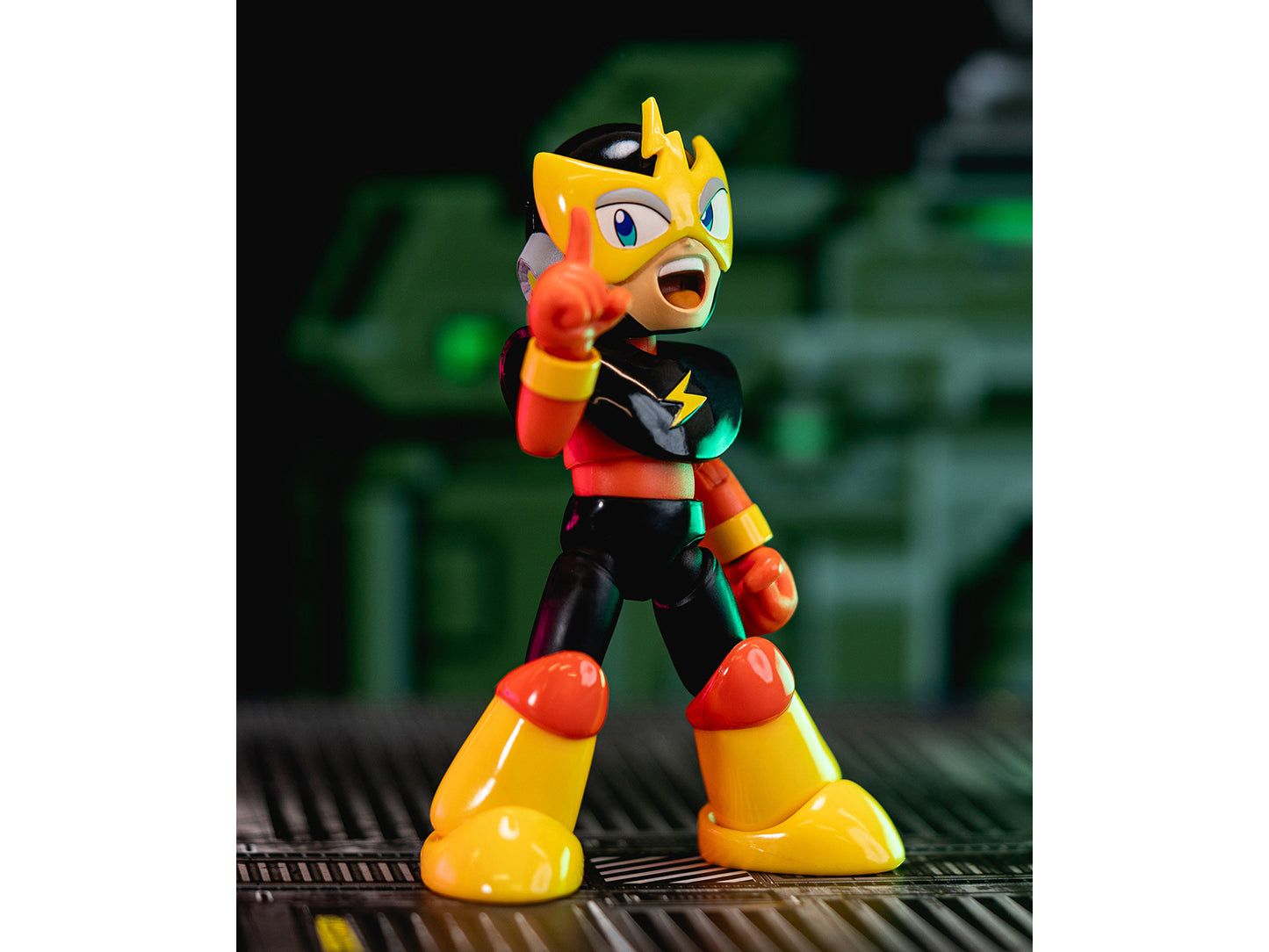 Elec Man 4.5" Moveable Figure with Accessories and Alternate Head Hands "Mega Man" (1987) Video Game Model by Jada <h2>Elec Jada</h2> <p>High-quality diecast car perfect for collectors enthusiasts. Fe