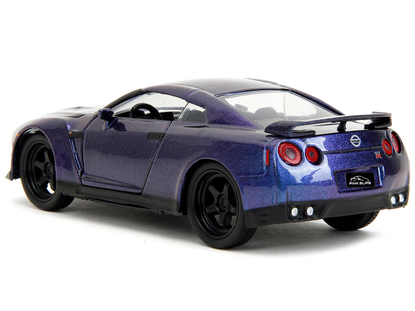 2009 Nissan GT-R (R35) Purple Metallic "Pink Slips" Series 1/32 Diecast Model Car by Jada <h2>2009 Jada</h2> <p>High-quality perfect for collectors and enthusiasts. Features detailed interior exterior