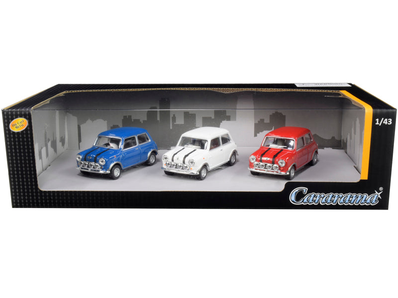 Mini Cooper 3 piece Gift Set 1/43 Diecast Cars by Cararama