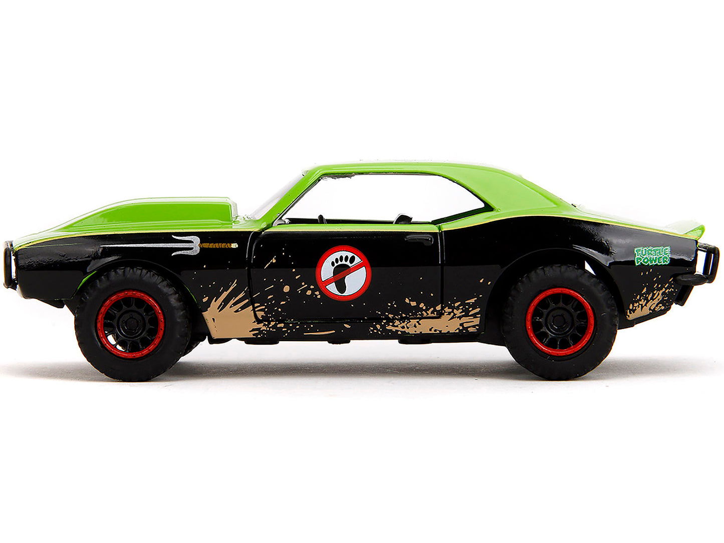 1967 Chevrolet Camaro "Teenage Mutant Ninja Turtles" Black and Green (Dirty) "Hollywood Rides" Series 1/32 Diecast Model Car by Jada <h2>1967 Jada</h2> <p>High-quality perfect for collectors enthusias
