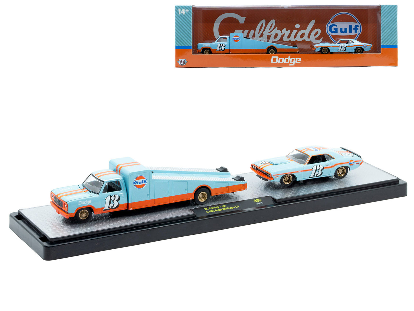 Auto Haulers Set of 3 Trucks Release 99 Limited Edition to 7600 pieces Worldwide 1/64 Diecast Models by M2 Machines