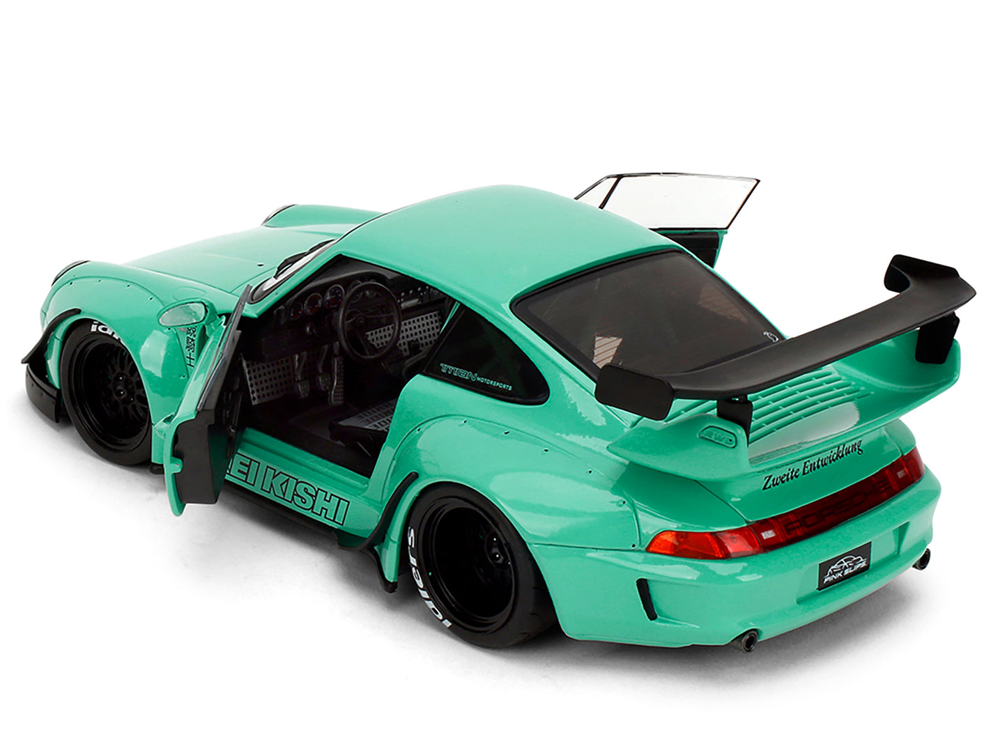 RWB Body Kit "Kei Kishi" Light Blue "Pink Slips" Series 1/18 Diecast Model Car by Jada <h2>RWB Jada</h2> <p>High-quality perfect for collectors and enthusiasts. Features detailed interior exterior cra