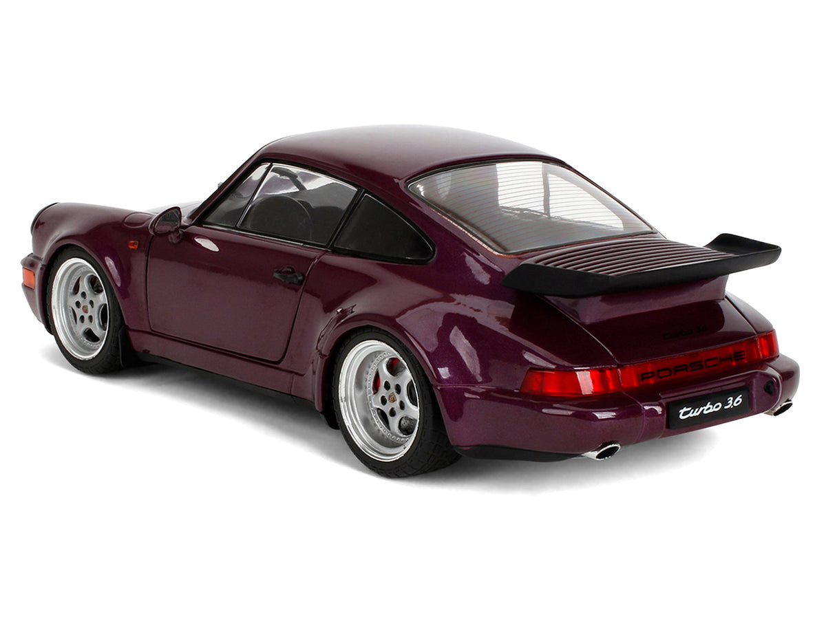 Porsche 911 3.6 Turbo Purple Metallic "Pink Slips" 1/18 Diecast Model Car - Jada