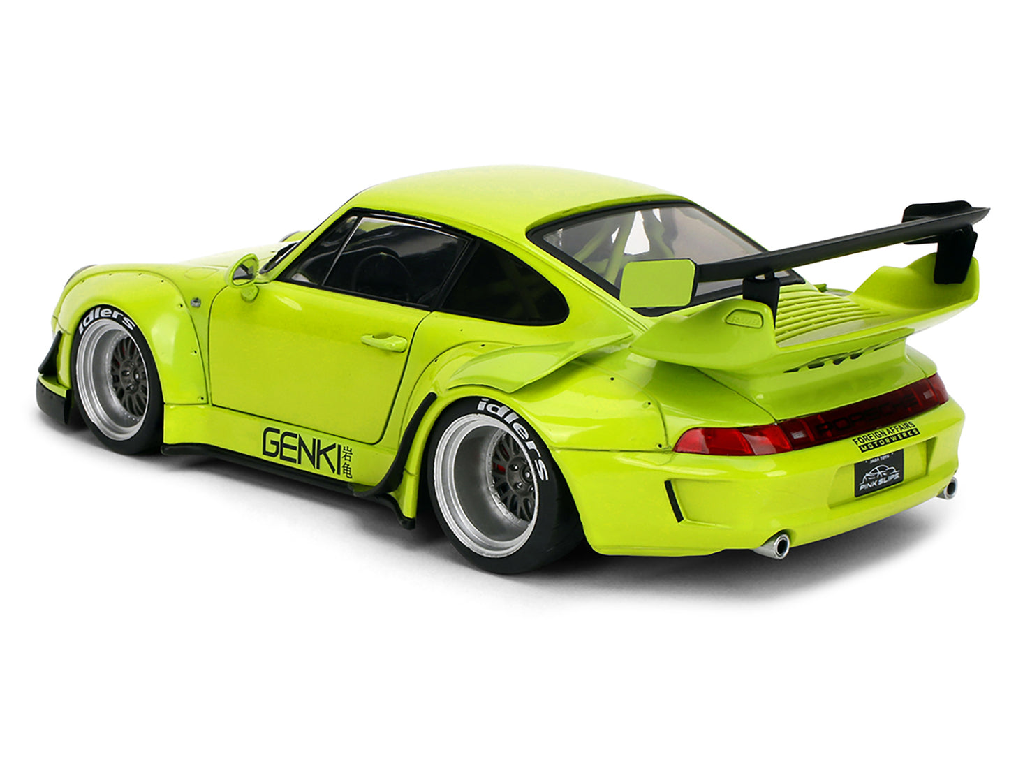 RWB Body Kit "Genki" Lime Green "Pink Slips" Series 1/18 Diecast Model Car by Jada <h2>RWB Jada</h2> <p>High-quality perfect for collectors and enthusiasts. Features detailed interior exterior craftsm