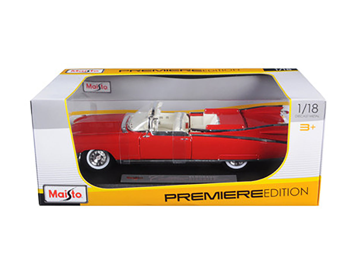 1959 Cadillac Eldorado Biarritz Red 1/18 Diecast Model Car - Maisto