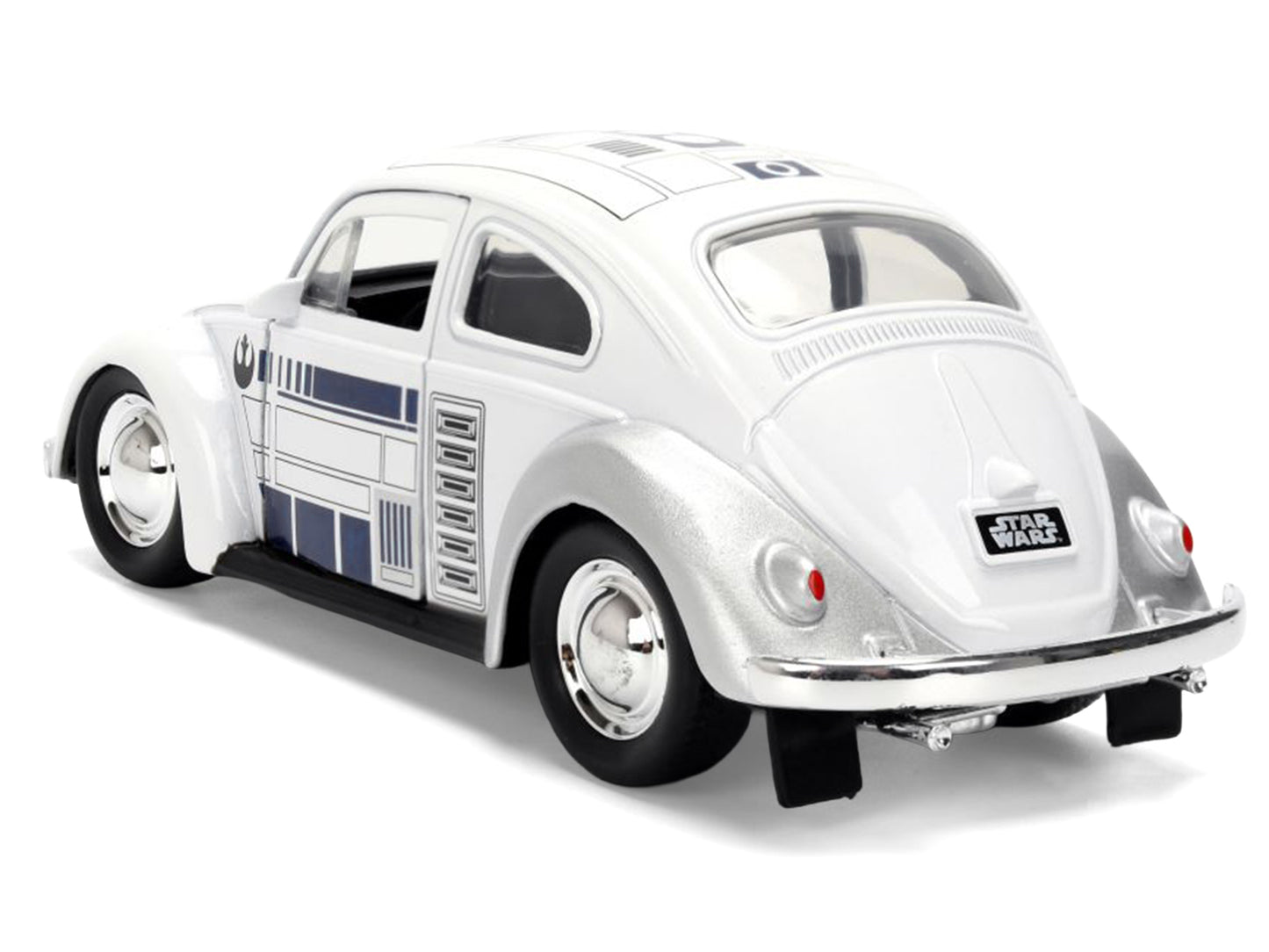 1959 Volkswagen Beetle "R2-D2" Livery White with Graphics "Star Wars" Franchise "Hollywood Rides" Series 1/32 Diecast Model Car by Jada <h2>1959 Jada</h2> <p>High-quality perfect for collectors and en