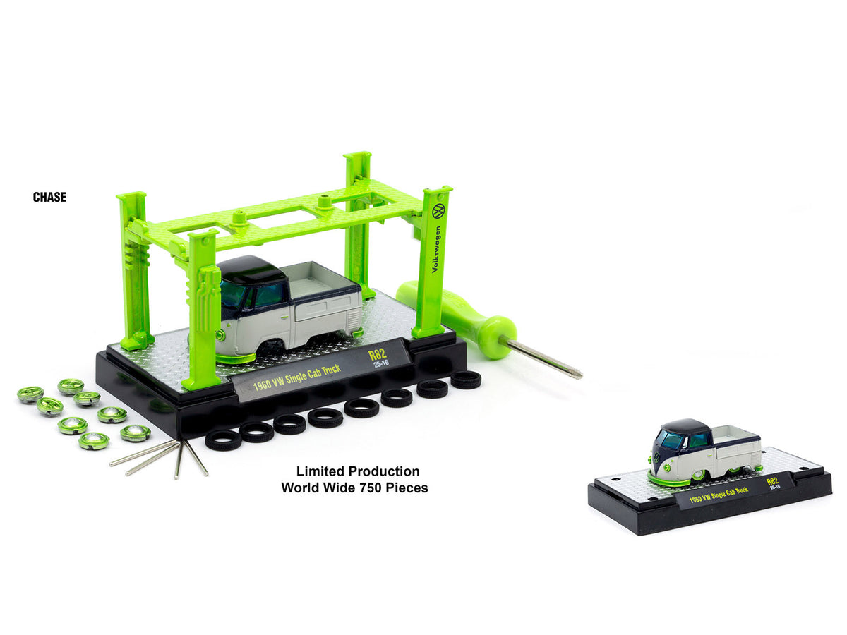 Model Kit 3 piece Car Set Release 82 1/64 Diecast Model Cars by M2 Machines - M2