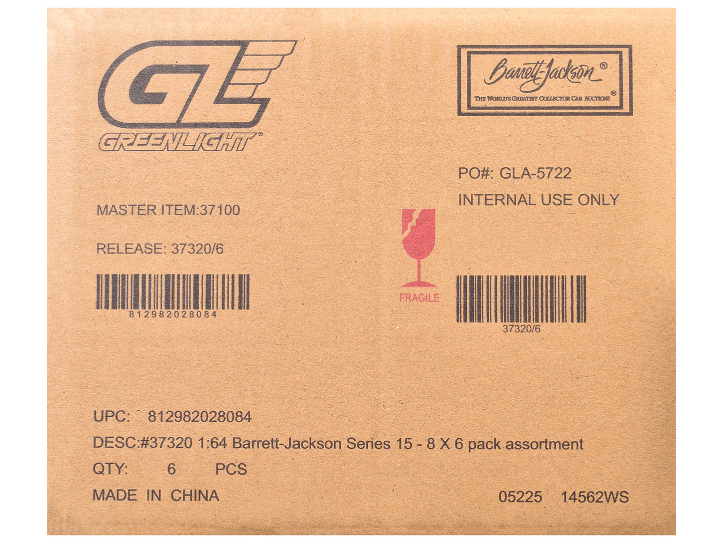 GreenLight "Barrett-Jackson" Series 15 Set of 6 Cars 1/64 Diecast Model by <h2>"Barrett-Jackson" Greenlight</h2> <p>High-quality car perfect for collectors and enthusiasts. Features detailed interior