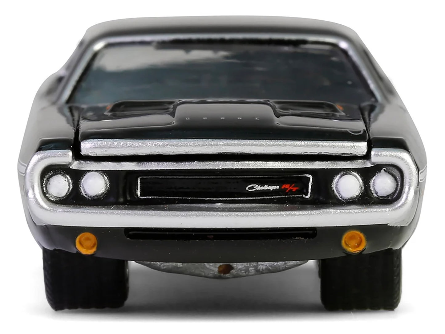 GreenLight 1970 Dodge Challenger R/T 440 Black with White Stripes "Barrett-Jackson" Series 15 1/64 Diecast Model Car by <h2>1970 Greenlight</h2> <p>High-quality perfect for collectors and enthusiasts.