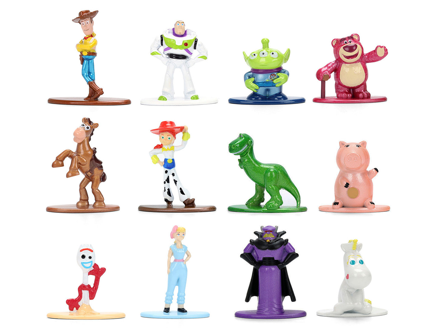 Set of 12 Diecast Figures "Toy Story" Movie Franchise "Nano Metalfigs" Series Models by Jada <h2>Set Jada</h2> <p>High-quality model car perfect for collectors and enthusiasts. Features detailed inter