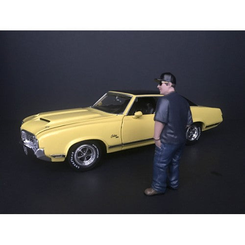 "Hanging Out II" Juan Figurine for 1/18 Scale Models by American Diorama <h2>"Hanging Diorama</h2> <p>High-quality diecast model car perfect collectors and enthusiasts. Features detailed interior exte