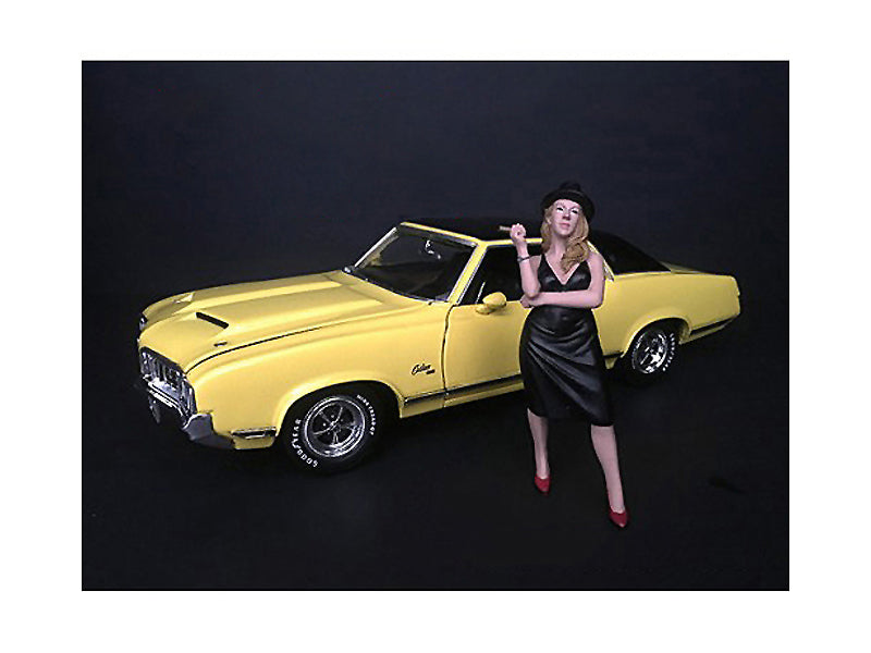"Hanging Out II" Patricia Figurine for 1/18 Scale Models by American Diorama <h2>"Hanging Diorama</h2> <p>High-quality diecast model car perfect collectors and enthusiasts. Features detailed interior