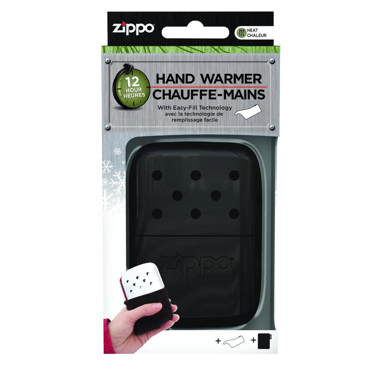 Zippo *40334* 12-Hour Refillable SG Hand Warmer - Black Matte