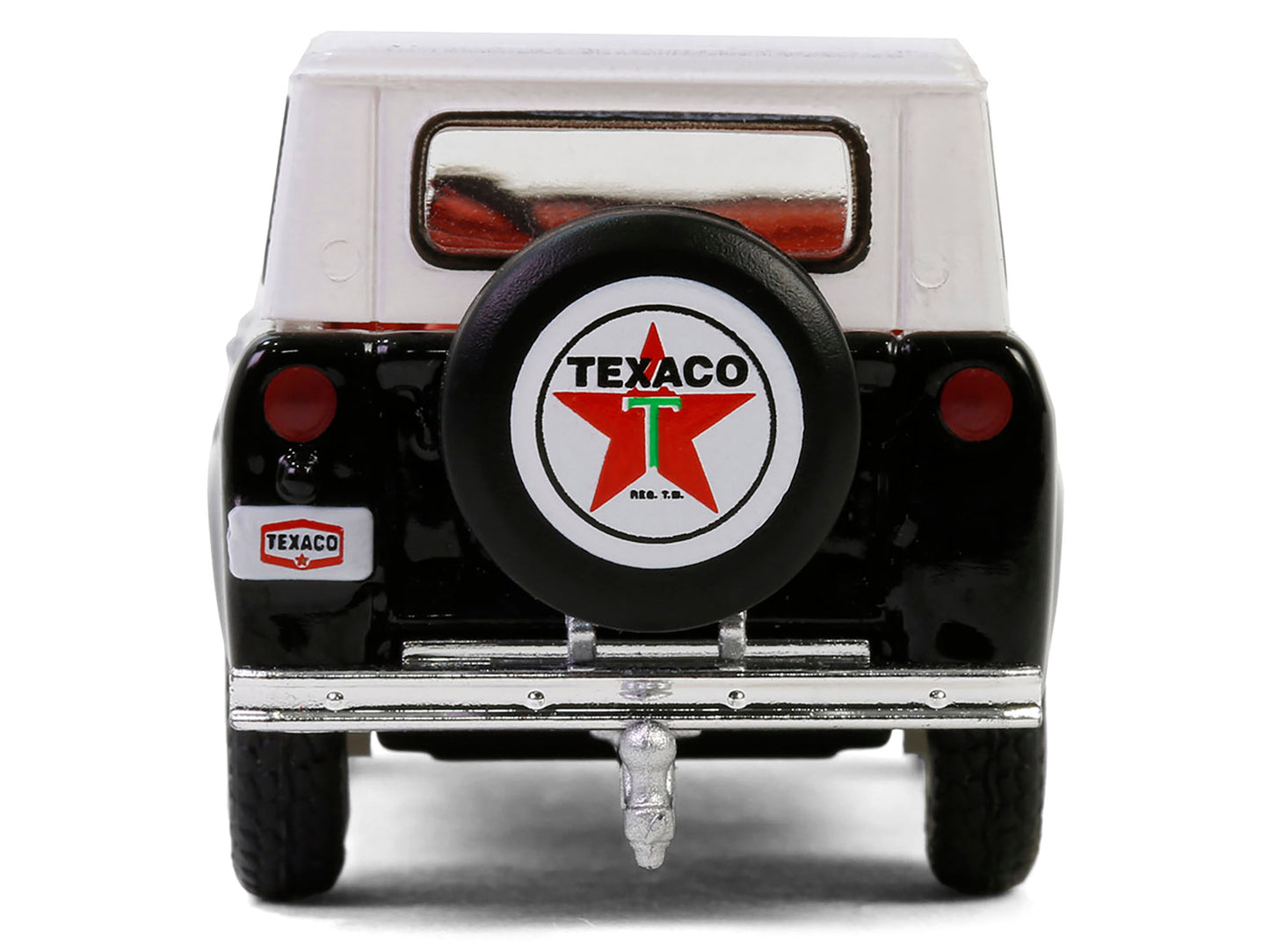 GreenLight 1963 Harvester Scout "Texaco" Black with White Top and Red Interior "Texaco Special Edition" Series 1 1/64 Diecast Model Car by <h2>1963 Greenlight</h2> <p>High-quality perfect for collecto