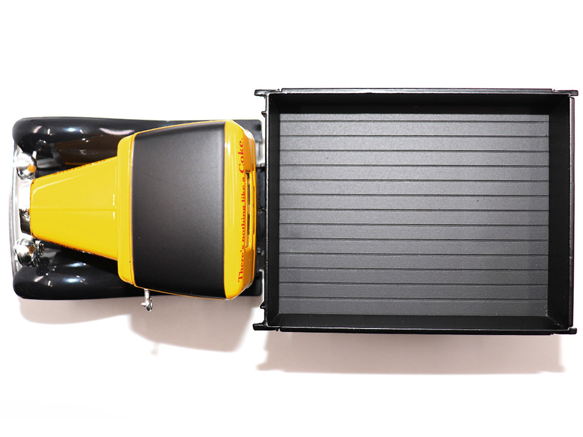 1931 Ford Model AA Pickup Truck Yellow & Black 1/24 Diecast