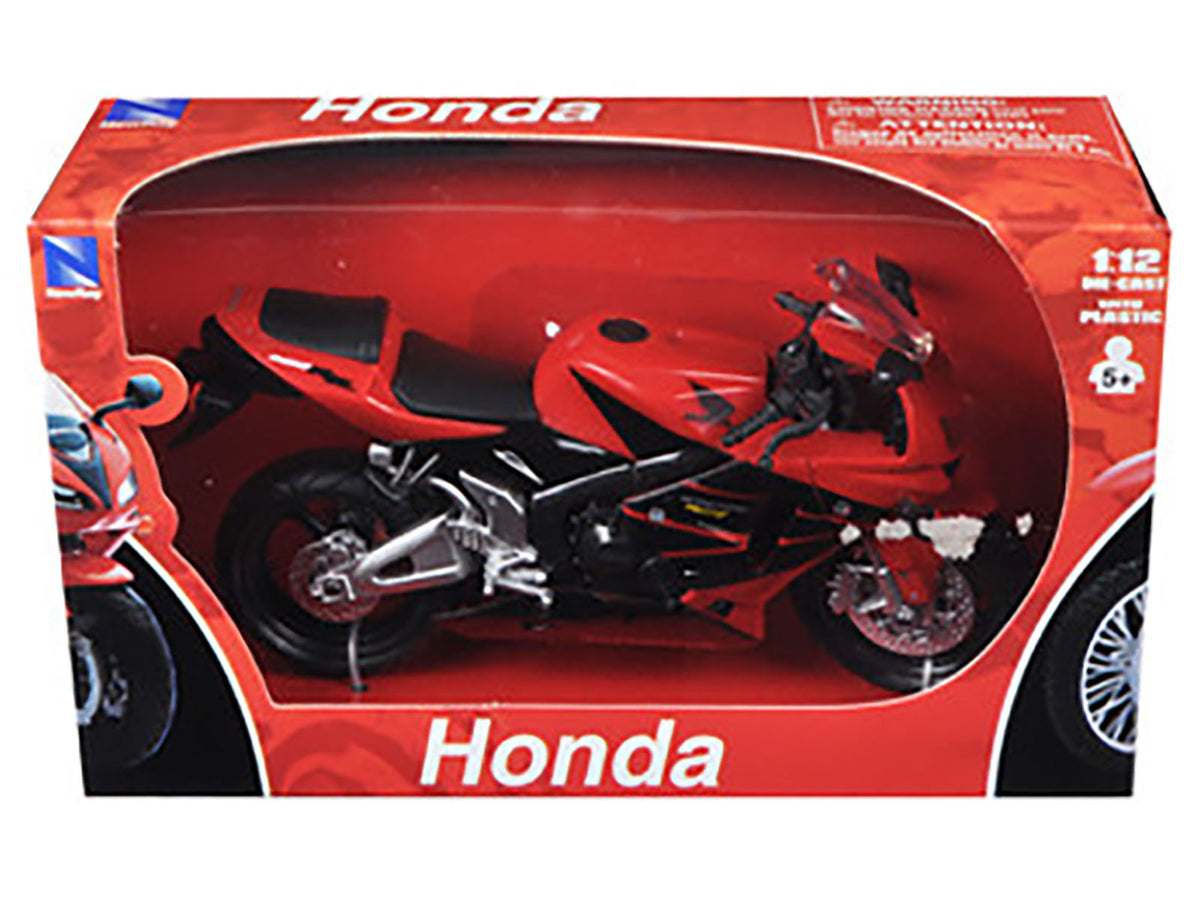 2006 Honda CBR600R Red 1/12 Diecast Motorcycle Model - New Ray