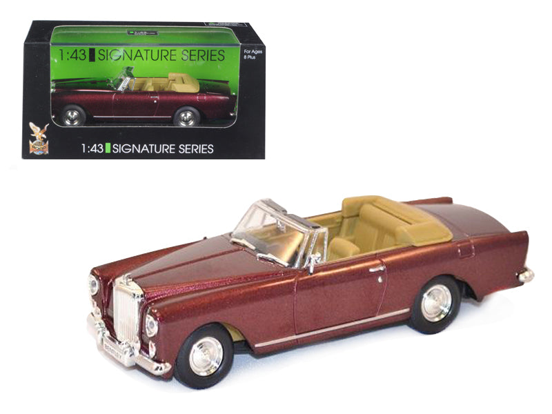 1961 Bentley Continental S2 Park Ward DHC Convertible Burgundy 1/43 Diecast
