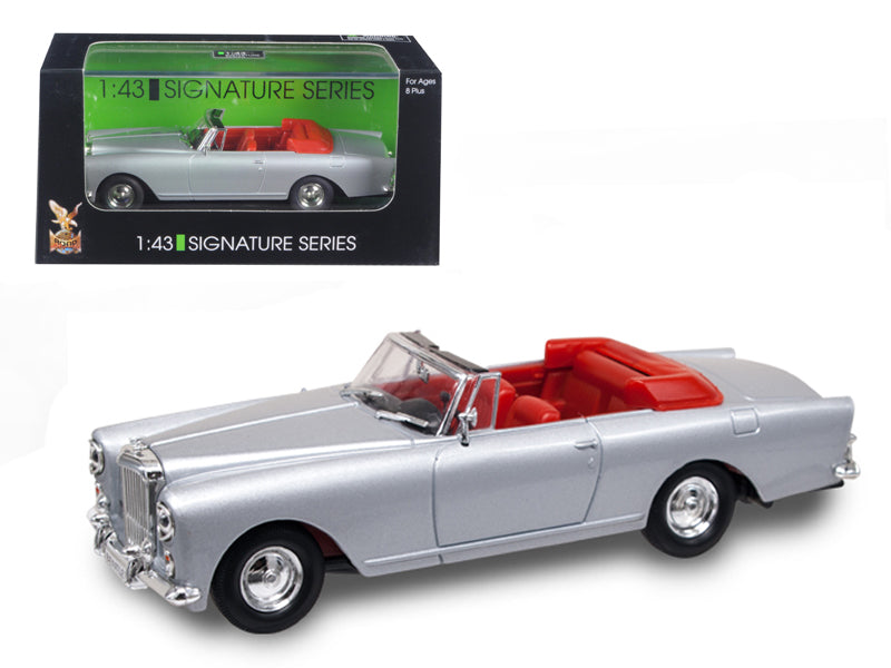 1961 Bentley Continental S2 Park Ward DHC Convertible Silver 1/43 Diecast