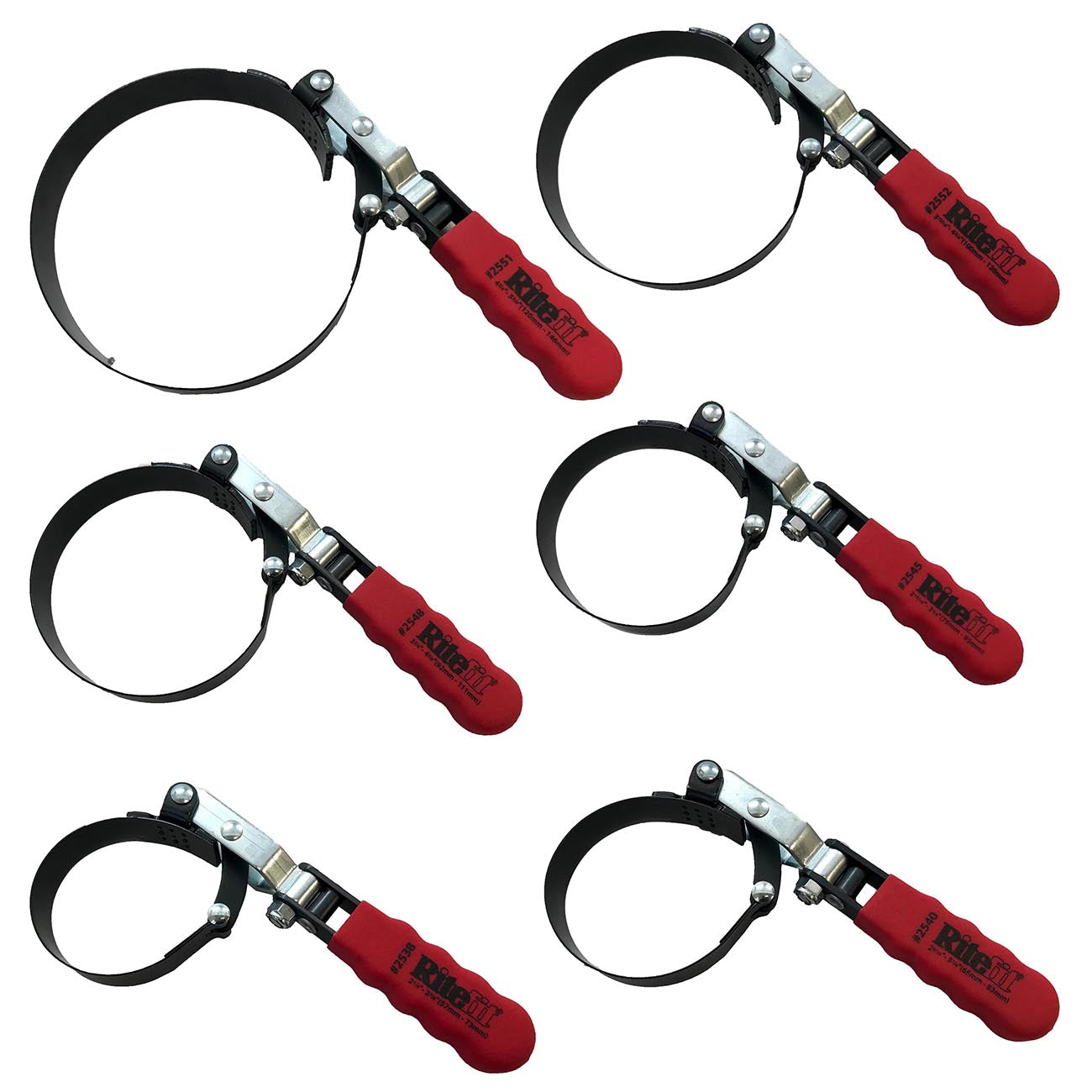CTA Oil Filter Wrench Kit SG with Magnetic Stand (6 Piece)