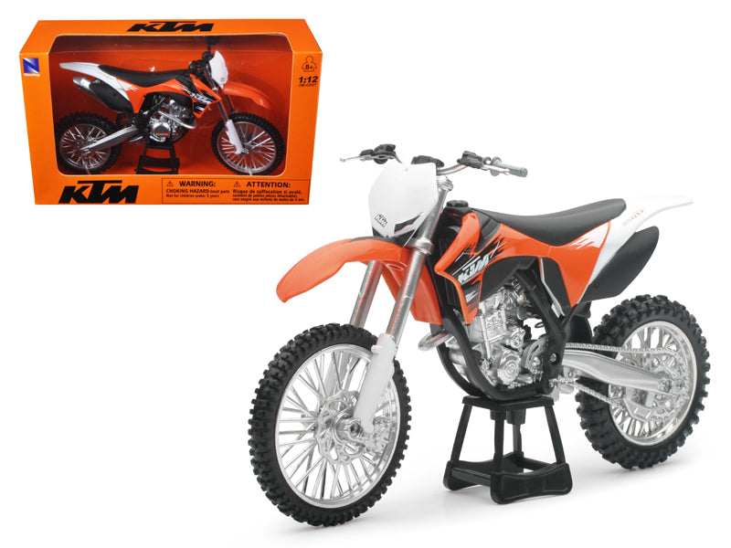 2011 KTM 350 SX-F Orange Dirt Bike Motorcycle 1/12 - New Ray