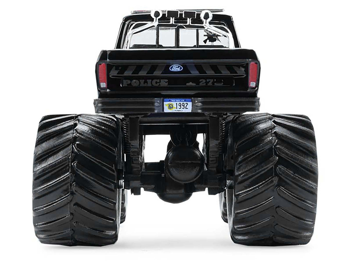 GreenLight 1979 Ford F-250 Monster Truck "Shelby Township Police Michigan" Black "Kings of Crunch - Hot Pursuit" Special Edition 1/64 Diecast Model Car by <h2>1979 Greenlight</h2> <p>High-quality perf