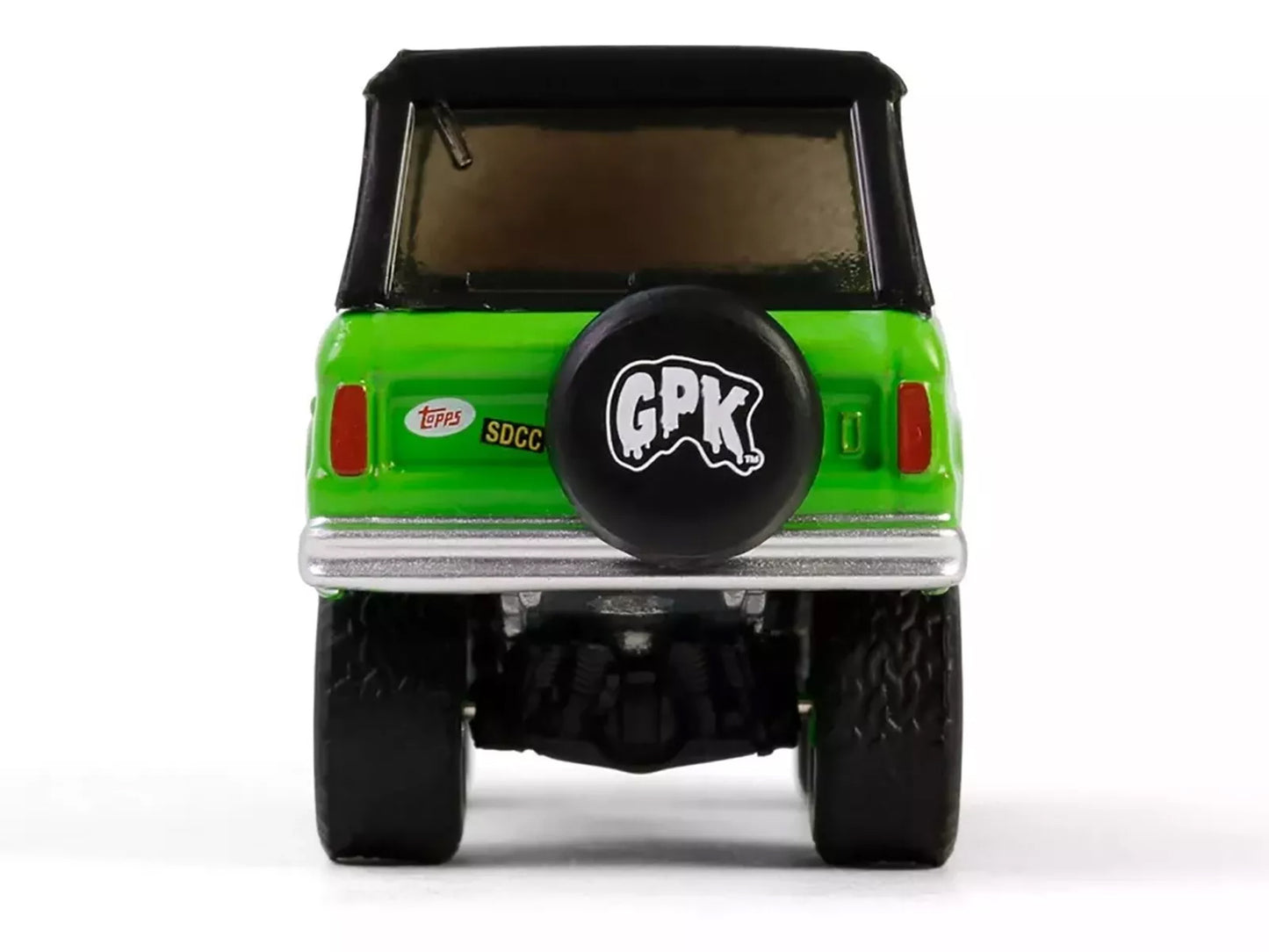 GreenLight 1969 Ford Bronco "Garbage Pail Kids: Super Snotty" Green with Black Top "San Diego Comic-Con 2024 Exclusive" 1/64 Diecast Model Car by <h2>1969 Greenlight</h2> <p>High-quality perfect for c